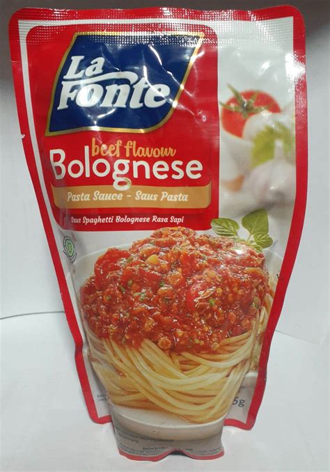Mengenal Saus Bolognese La Fonte