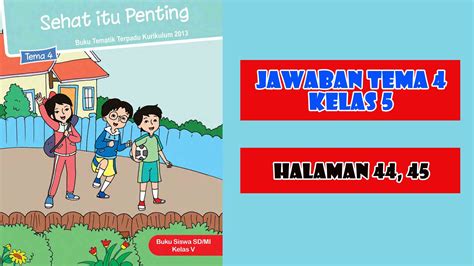 Kunci Jawaban Pendidikan Kelas 5 Tema 4 Halaman 80