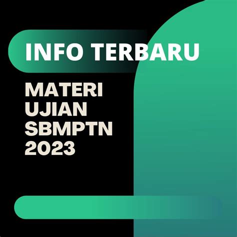 Mengetahui Materi yang Akan Diujikan