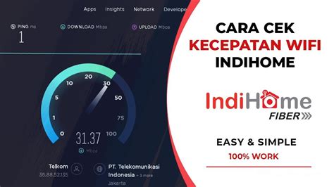 Mengetes Kecepatan Internet Indihome di HP