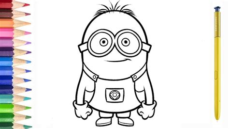 Menggambar Minions
