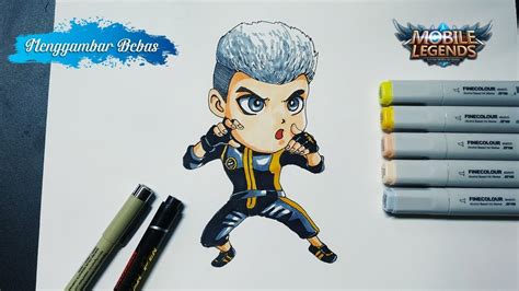 Menggambar Mobile Legends