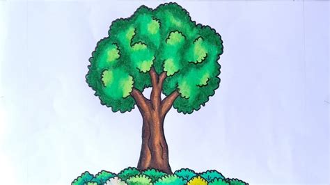 Menggambar Pohon