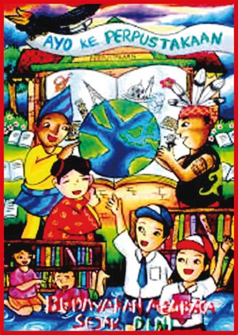 Menggambar Poster Pendidikan