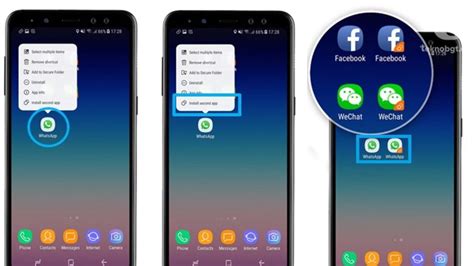 Menggandakan Aplikasi Di Samsung