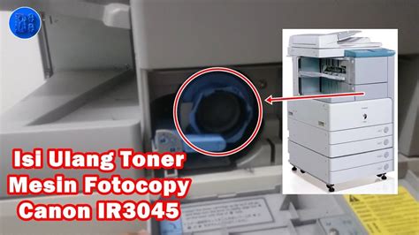 Mengganti Toners pada Mesin Fotocopy
