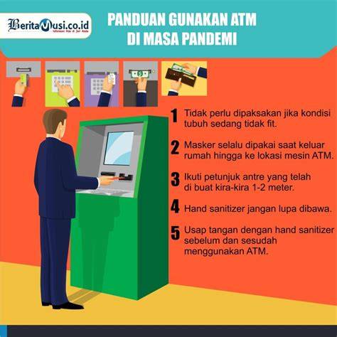 Menggunakan ATM
