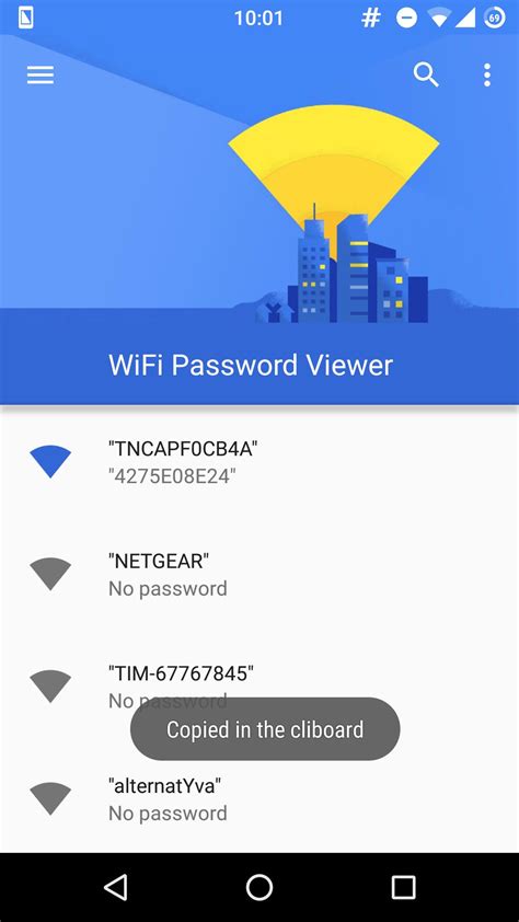 Menggunakan Aplikasi Wifi Password Viewer