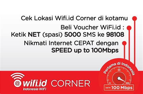 Menggunakan WiFi.id Corner