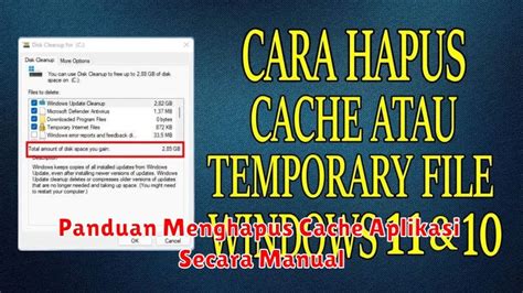 Tampilan menghapus cache aplikasi secara individual di Xiaomi