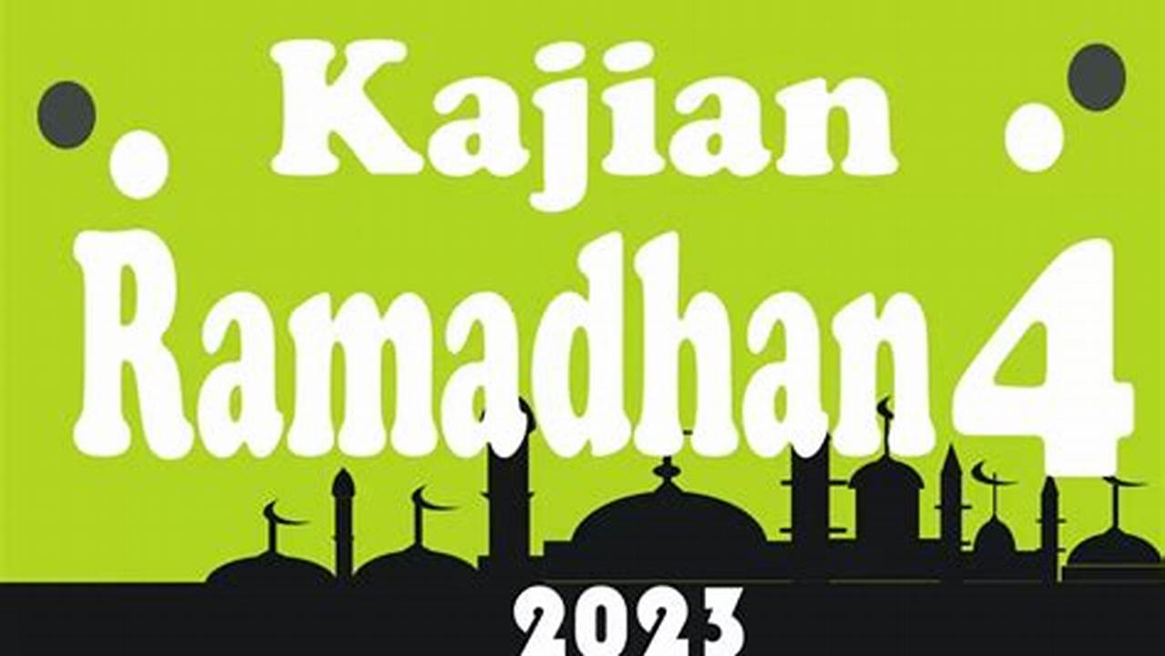 Mengharapkan Islam, Ramadhan