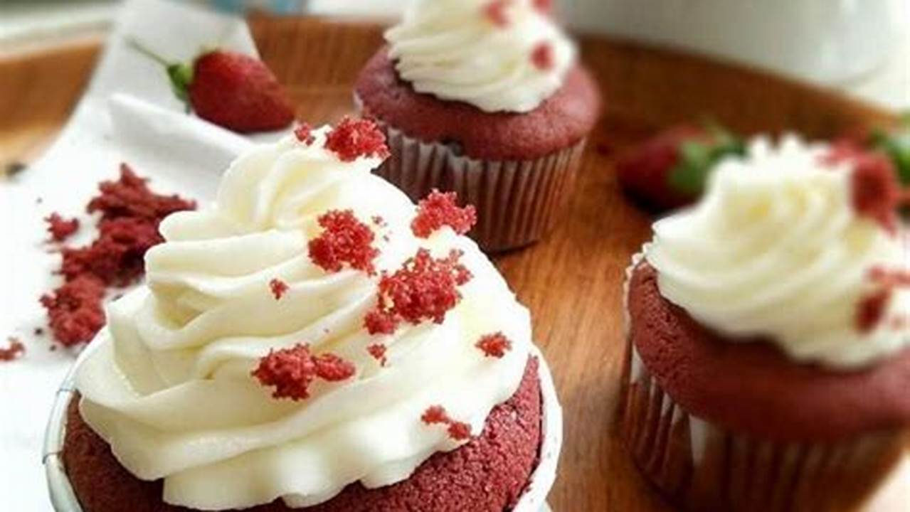Menginspirasi Banyak Variasi Dan Inovasi Resep Kue Cupcake Red Velvet, Resep7-10k