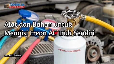 Mengisi Freon AC