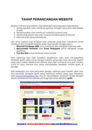Mengoptimalkan website