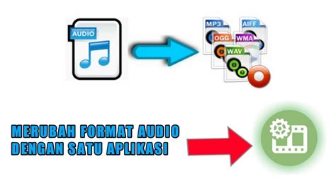 Mengubah Format Audio pada Video