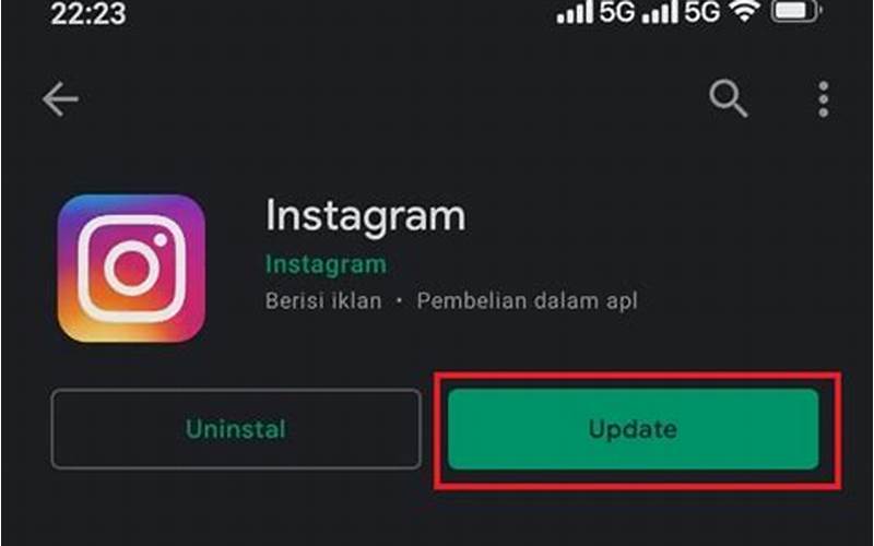 Mengupdate Aplikasi Instagram Di Perangkat Tua