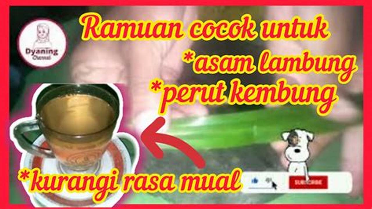 Mengurangi Gejala Asam Lambung, Resep6-10k