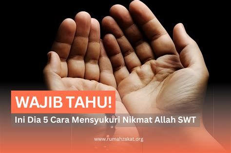 Menikmati Nikmat Allah SWT