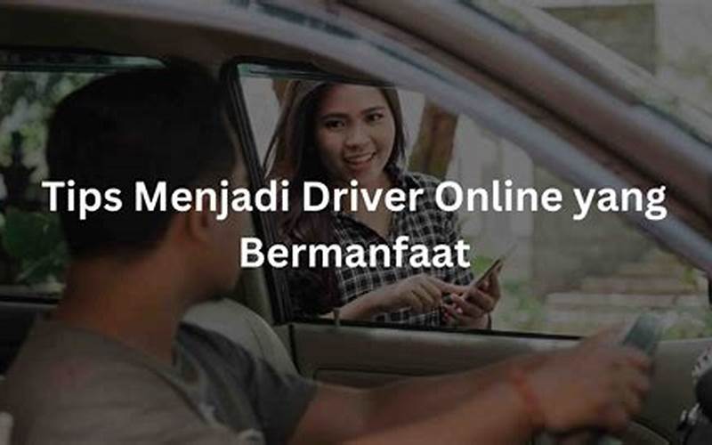 Menjadi Driver Online