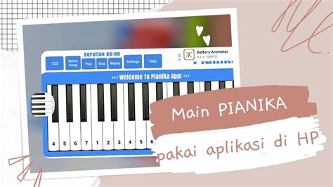 Menjadi Hobi yang Menghasilkan aplikasi pianika