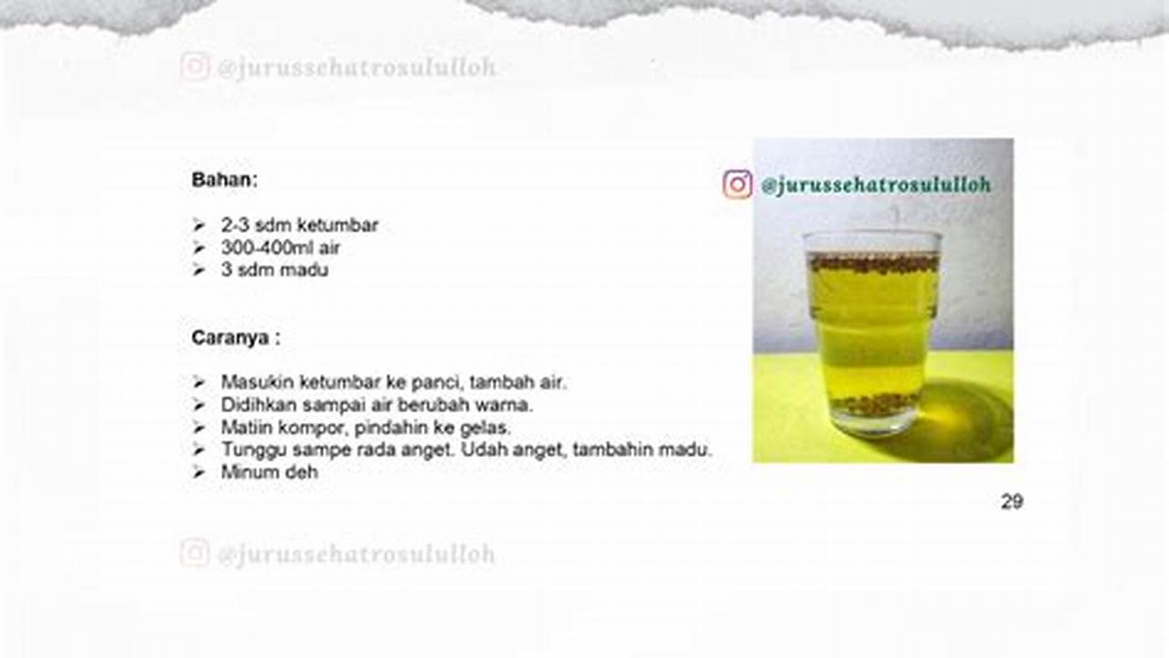 Menjaga Kesehatan Jantung, Resep3