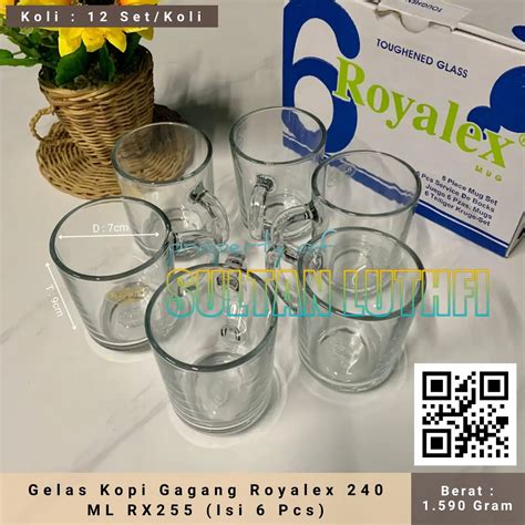 Menjaga Kebersihan Gelas Royalex