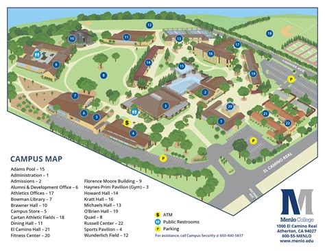 El Camino College Campus Map Maping Resources