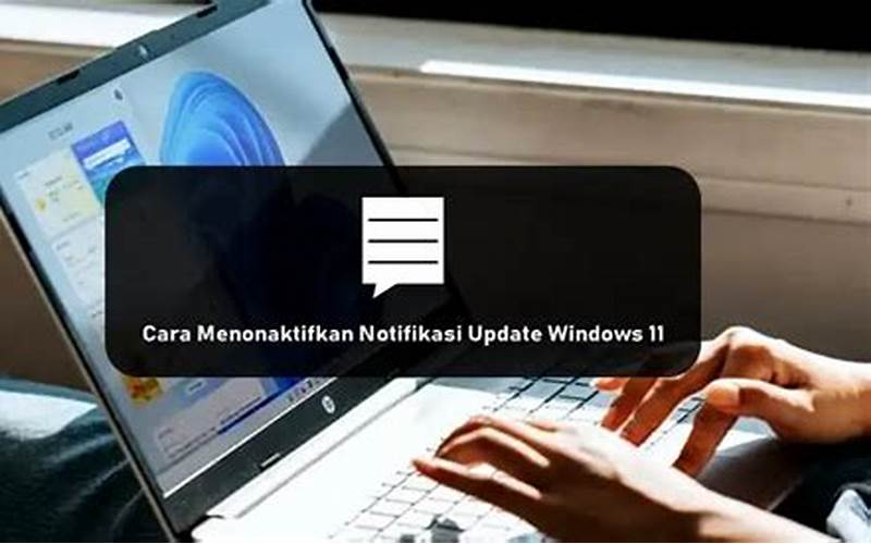 Menonaktifkan Tips Dan Notifikasi