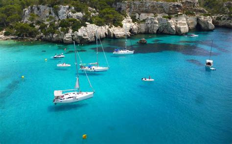 Menorca's Beautiful Coastline for Sailing