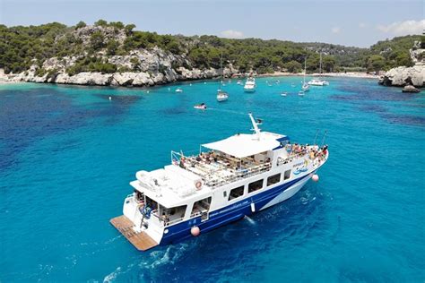 Menorca boat trip