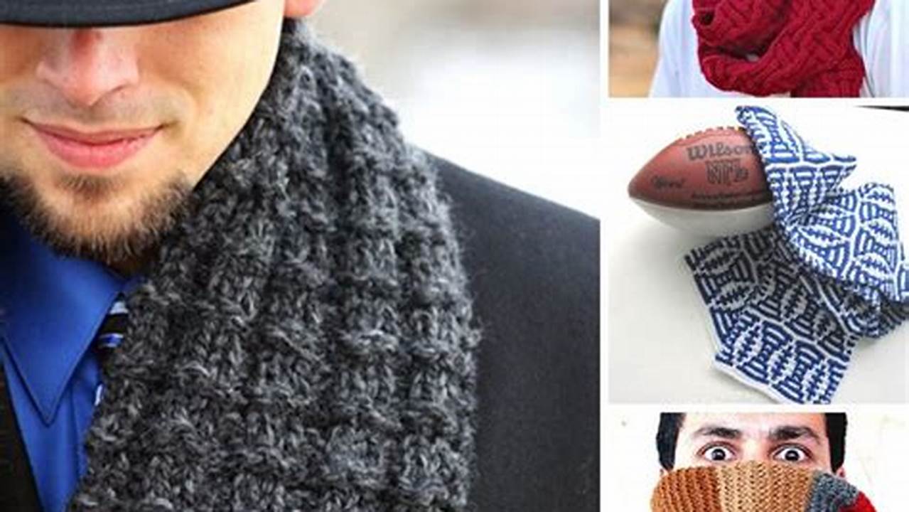 Mens Scarves Knitting Patterns: A Stylish Accessory for Every Occasion