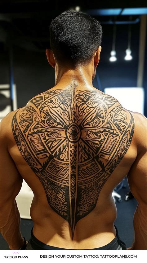 Mens Back Tattoo Ideas