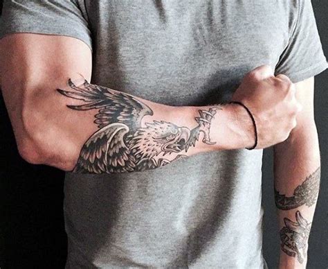 Mens Bird Tattoo
