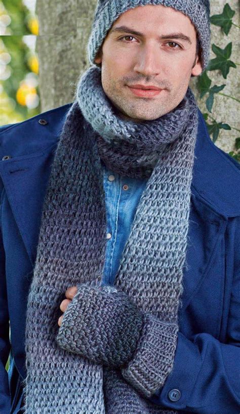 Mens Crochet Set