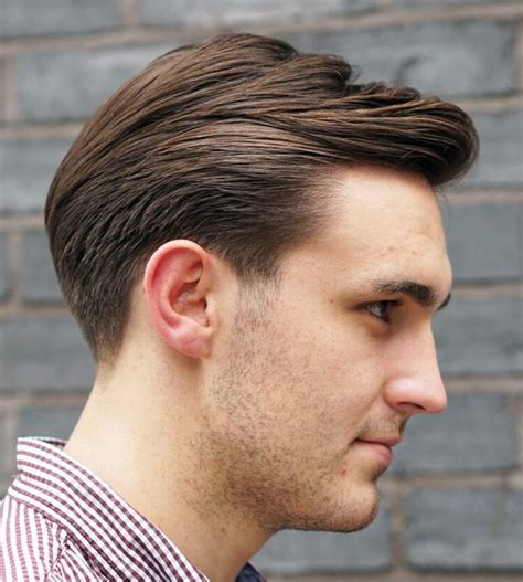 Mens Haircut Long With Tapered Back