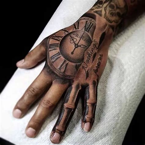 Mens Hand Tattoos
