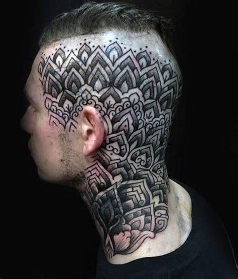 Mens Head Tattoos