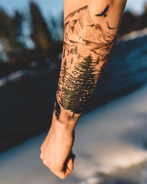 Mens Nature Tattoos