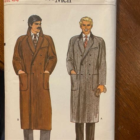 Mens Overcoat Pattern