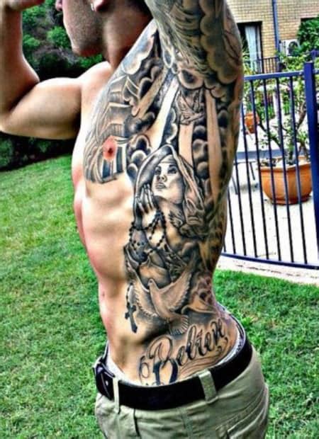 Mens Rib Tattoo