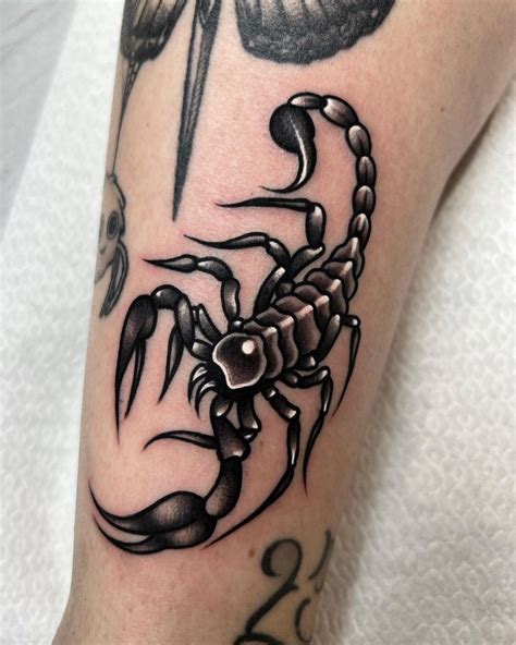 Mens Scorpion Tattoos