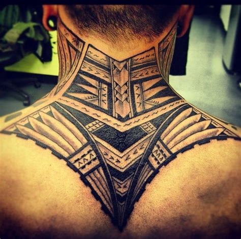 Mens Tattoos On Back Of Neck