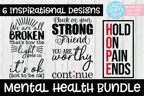 Download Mental Health Awareness Files DXF Files