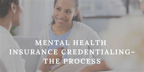 Mental Health Credentialing