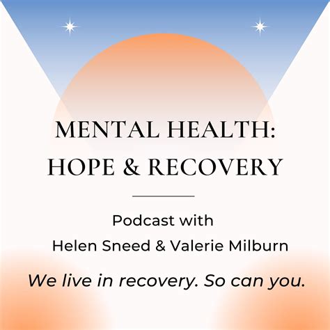 Mental Health Hope and Recovery