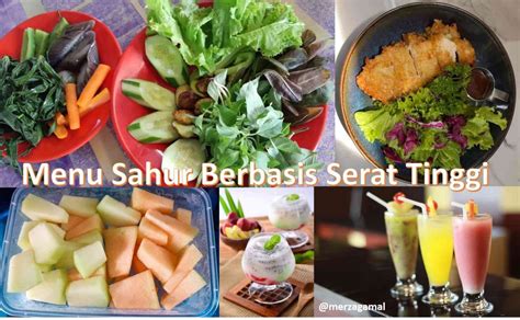 Menu Berbuka Puasa Tinggi Serat di Indonesia