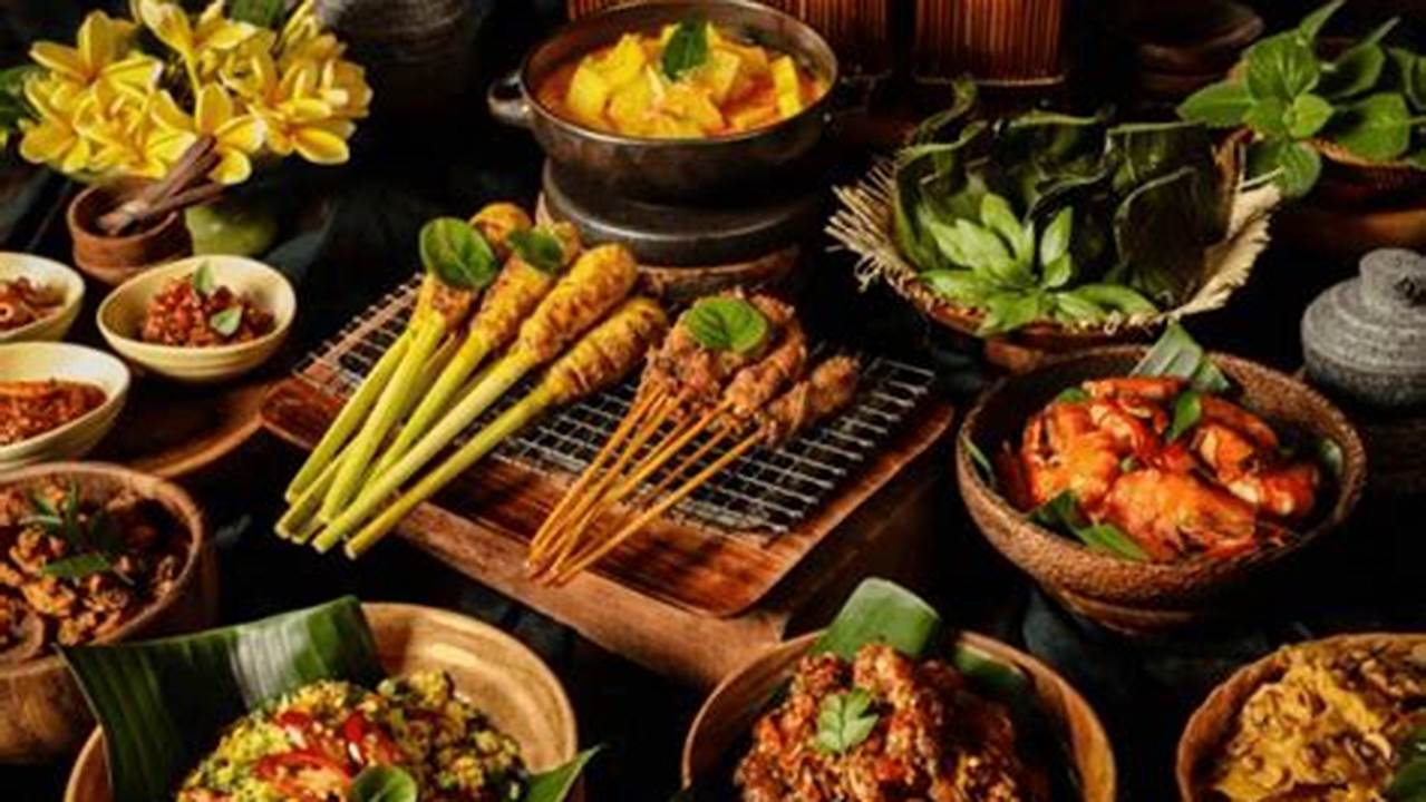Menu Indonesia Modern, Kuliner