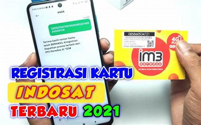 Menu Registrasi Kartu Indosat