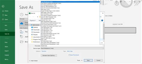 Langkah Save As Excel ke PDF