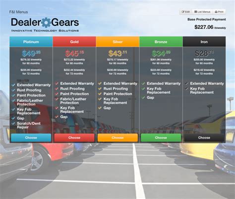 Excel Help Used Car F & I Menu 4x4 and OffRoad Forum